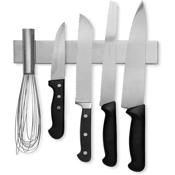 Modern Innovations 10-Inch Stainless Steel Knife Magnet