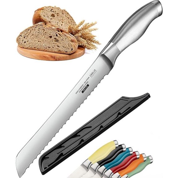 Orblue 8-Inch Serrated Bread Knife