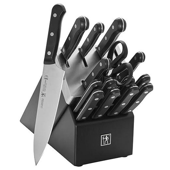 Henckels 16-Piece Knife Set with German Precision