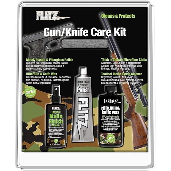 Flitz Gun & Knife Maintenance Kit with Polishing Tools
