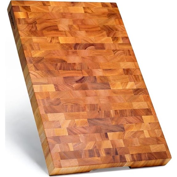 Shumar Mahogany End-Grain Wooden Cutting Board