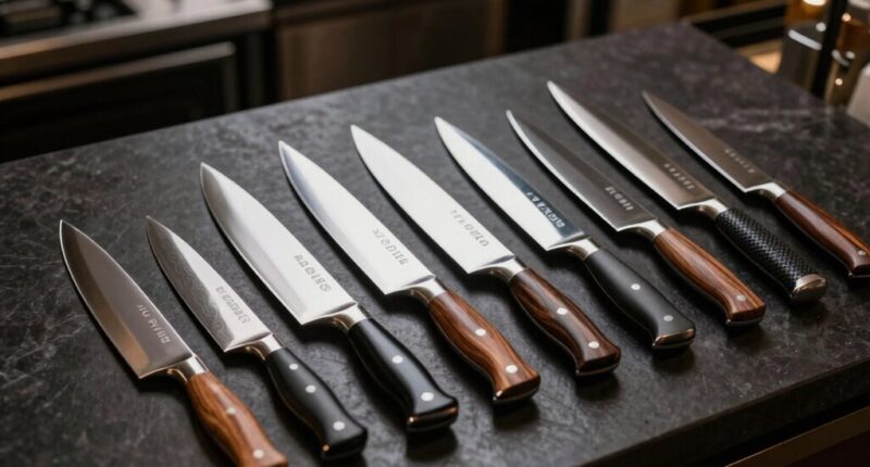 top chef knife selections