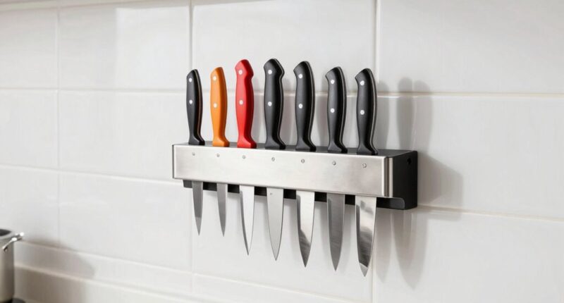 top magnetic knife storage