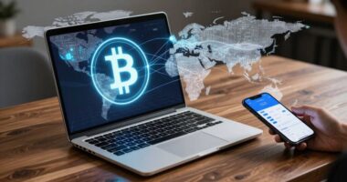 bitcoin facilitates international money transfer