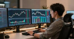 comfortable trading with glare