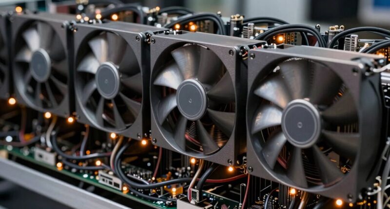 cooling fans improve miner reliability