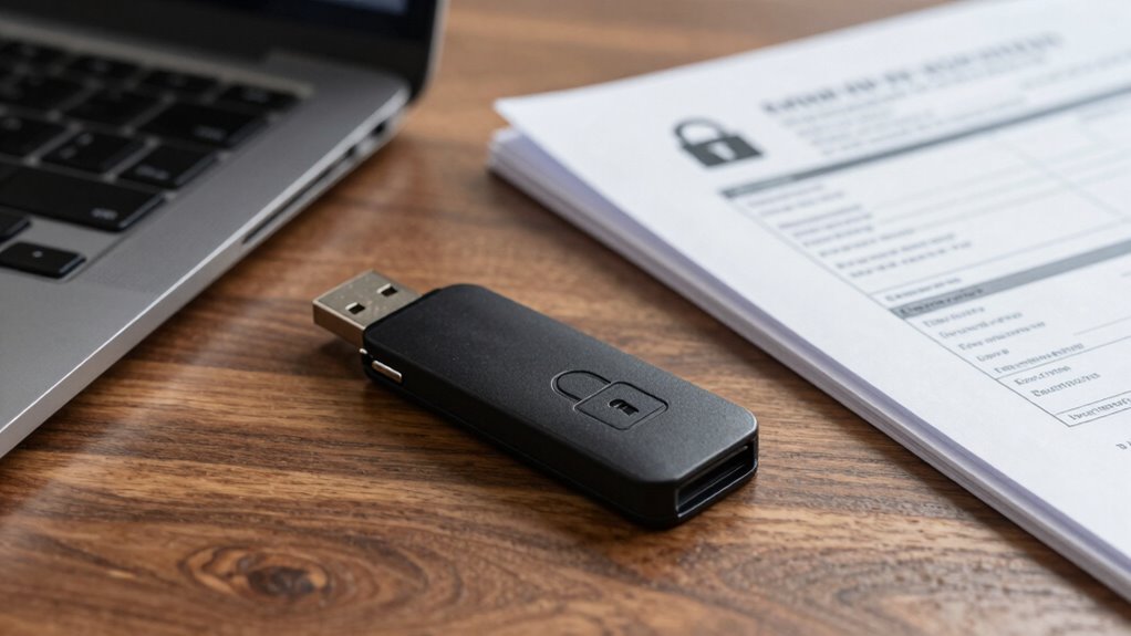 encrypted portable data security