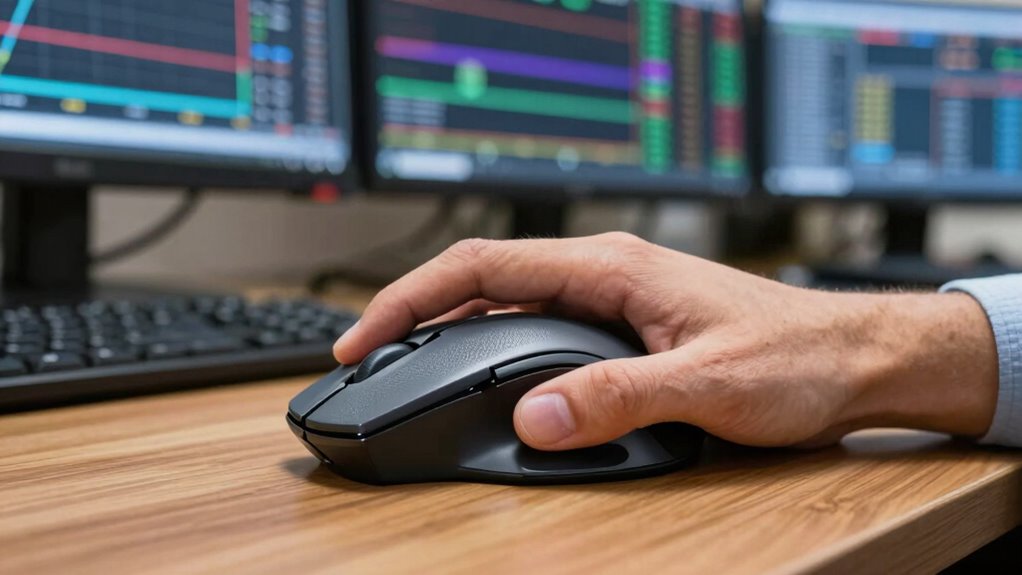 ergonomic mouse reduces strain