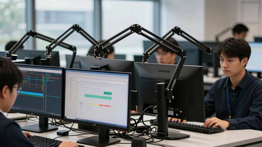ergonomic space saving monitor solutions