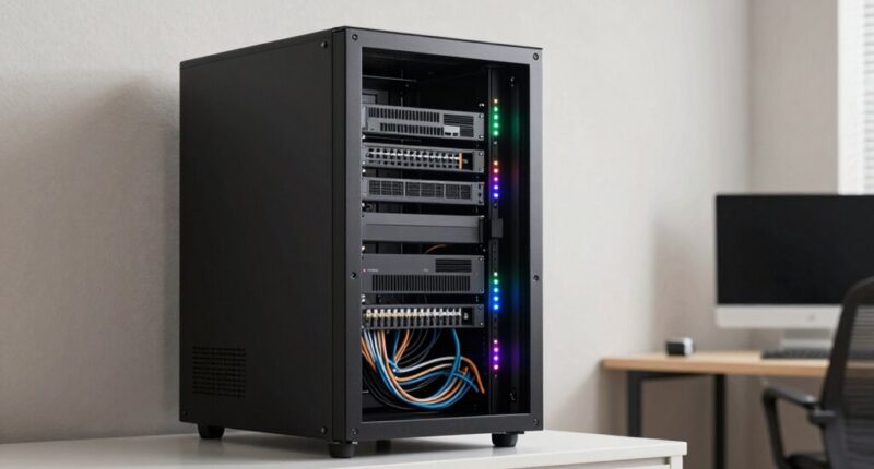 home rack cabinet planning