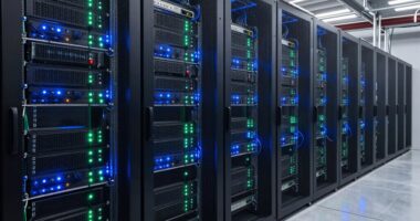 mining hardware rack layout