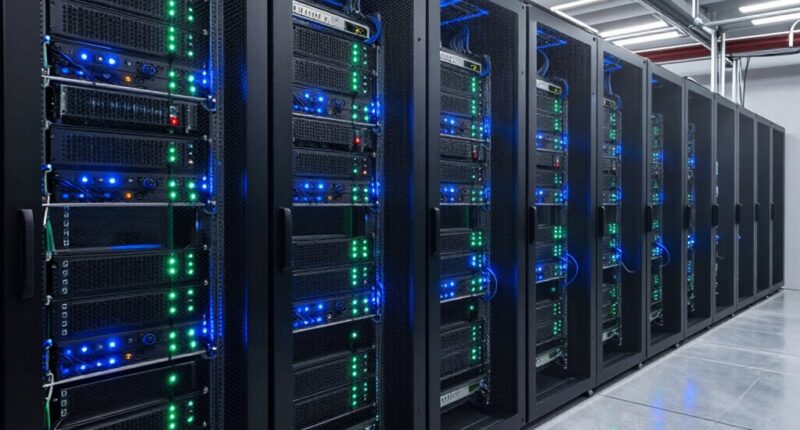mining hardware rack layout