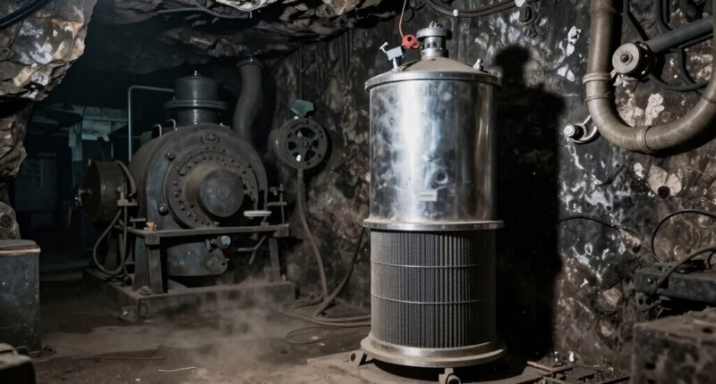 mining rooms require air purification