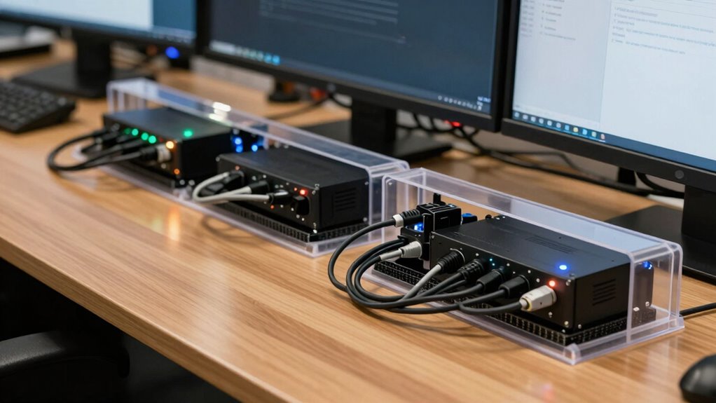 organized cables ensure safety