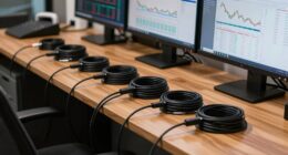organized cables for safety