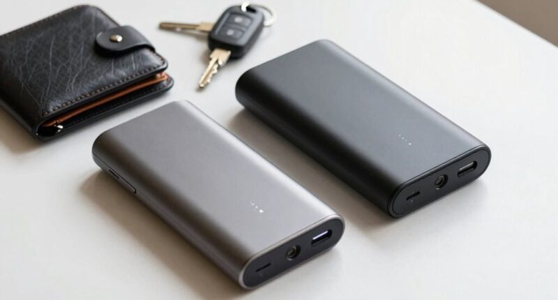 portable charging accessory set