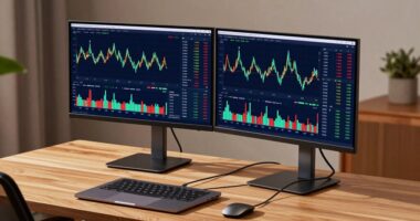 portable crypto monitor setups