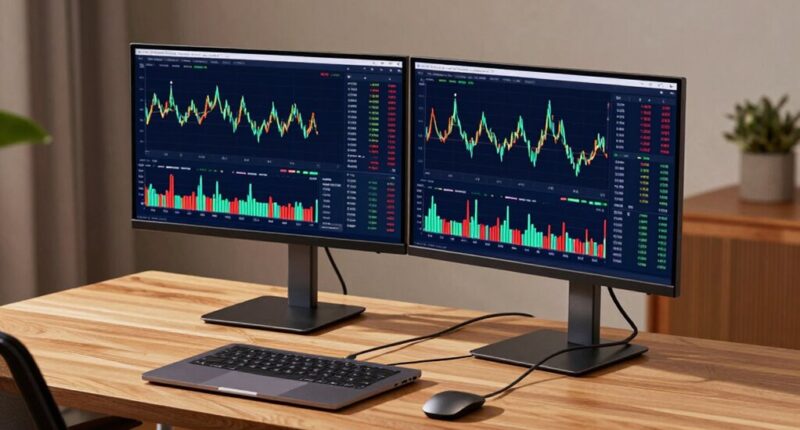 portable crypto monitor setups