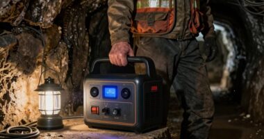 portable power for mining