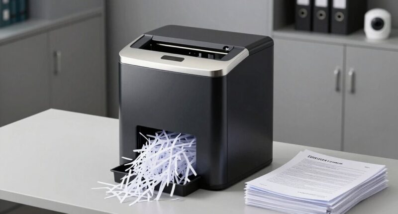 secure document disposal habits