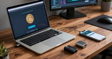 secure multi device crypto setup