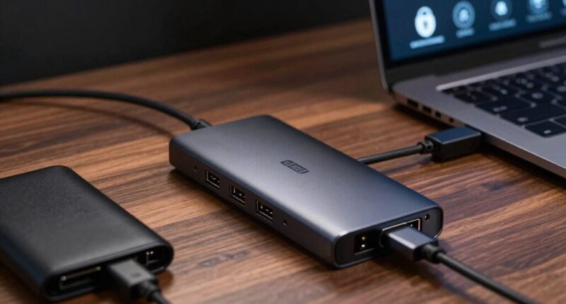 secure usb connection management