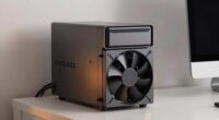 silent small server cooling