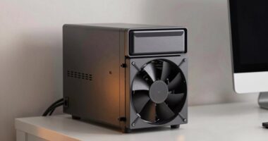 silent small server cooling