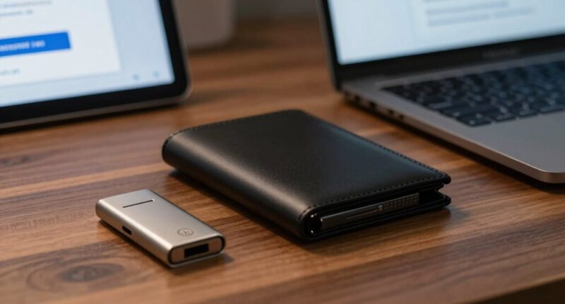 using backup hardware wallets