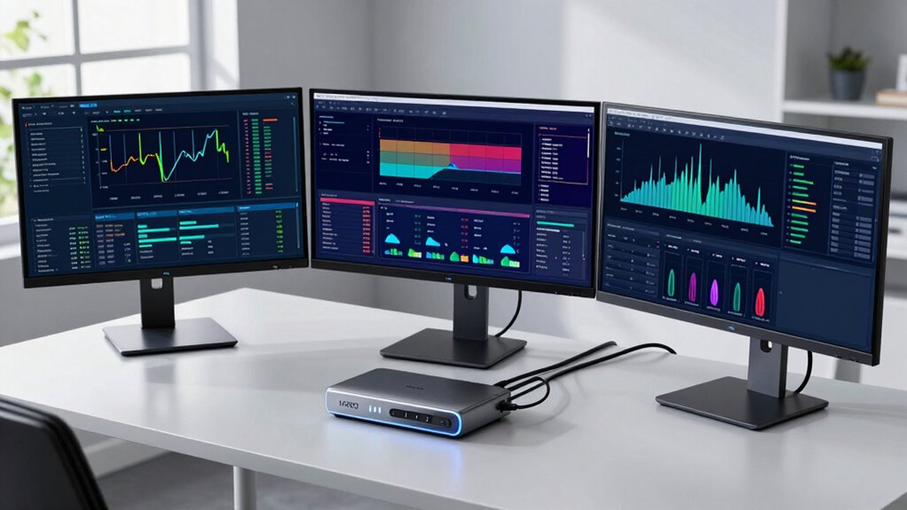 wireless ergonomic trading setup