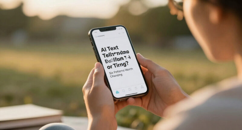 AI Text Feeling Flat Or Tiring? Six Patterns Worth Changing